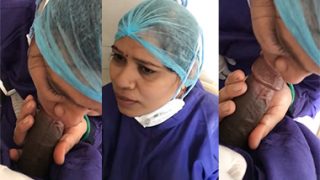 Tamil Nurse Aunty Blowjob Fucking Hard With Doctor